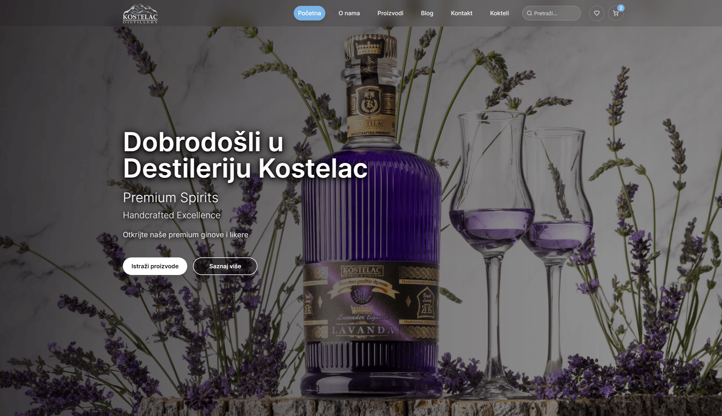 Destilerija Kostelac project by KriPa Web